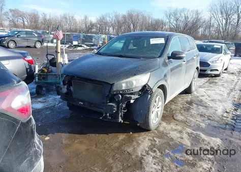 2016 Kia Sorento 2.4L L z USA, uszkodzony, nr VIN 5XYPG4A39GG043587